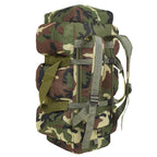 3-in-1 Army-Style Duffel Bag 45 L Camouflage