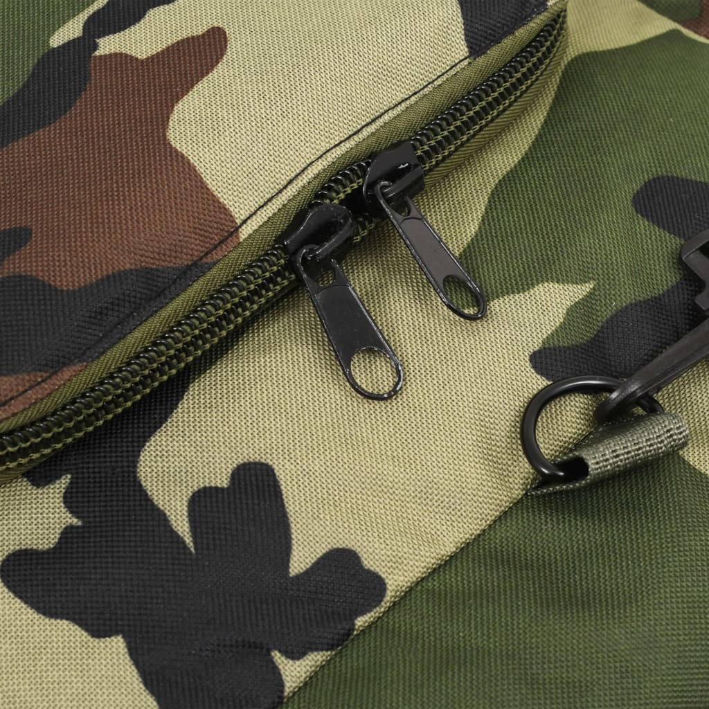 3-in-1 Army-Style Duffel Bag 45 L Camouflage