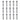 Traffic Control Bollards 5 Pcs Plastic 75 Cm