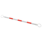 Retractable Traffic Cone Bars 2 Pcs Plastic 116-197 Cm