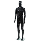 Full Body Mannequin With Glass Base Glossy 175 Cm
