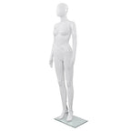 Full Body Mannequin With Glass Base Glossy 175 Cm