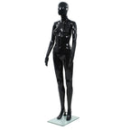 Full Body Mannequin With Glass Base Glossy 175 Cm