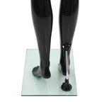 Full Body Mannequin With Glass Base Glossy 175 Cm