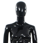 Full Body Mannequin With Glass Base Glossy 175 Cm
