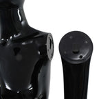Full Body Mannequin With Glass Base Glossy 175 Cm