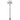 Garden Post Light E27 220 cm Aluminium 3-Lantern Bronze