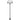 Garden Post Light E27 220 cm Aluminium 2-Lantern Bronze