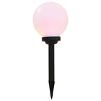 Outdoor Solar Lamps 3 pcs LED Spherical 20 cm RGB