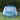 Pool Tent Fabric 660x580x250 cm Blue