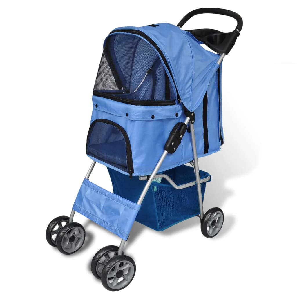 Dog Stroller 15 Kg Blue