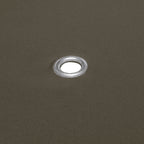 2-Tier Gazebo Top Cover 310 g/m² 3x3 m Taupe