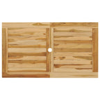 5 Piece Outdoor Dining Set Solid Teak Wood