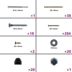 Swing Seats with Ropes 2 pcs Blue 37x15 cm Polyethene