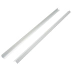 5 pcs Decking Angle Trims Aluminium 170 cm Silver