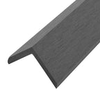 5 pcs Decking Angle Trims WPC 170 cm Grey