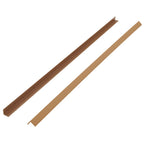 5 pcs Decking Angle Trims WPC 170 cm Teak Colour
