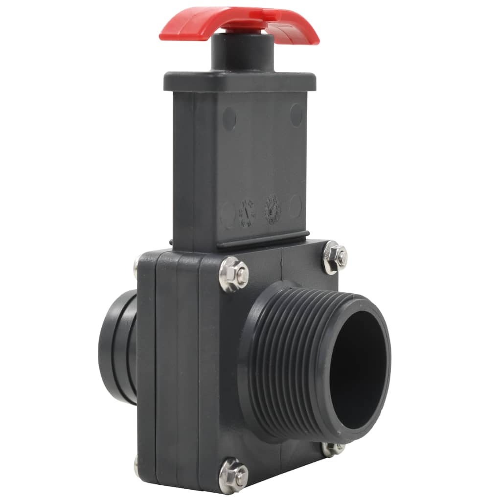 Pool Gate Valve 2 pcs 1.5"