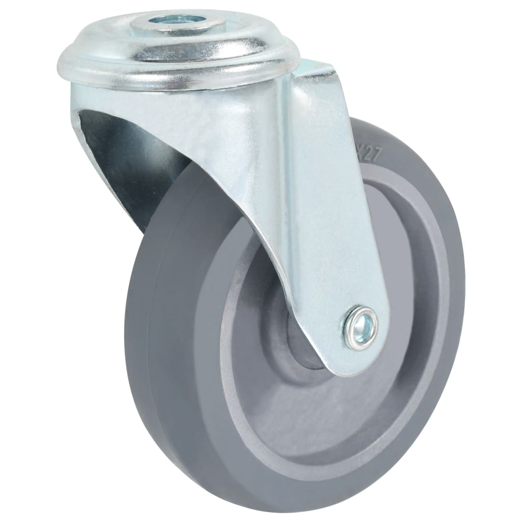 Bolt Hole Swivel Casters 4 Pcs 100 Mm