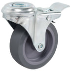 Bolt Hole Swivel Casters 4 Pcs 75 Mm