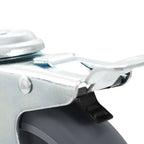 Bolt Hole Swivel Casters 4 Pcs 125 Mm