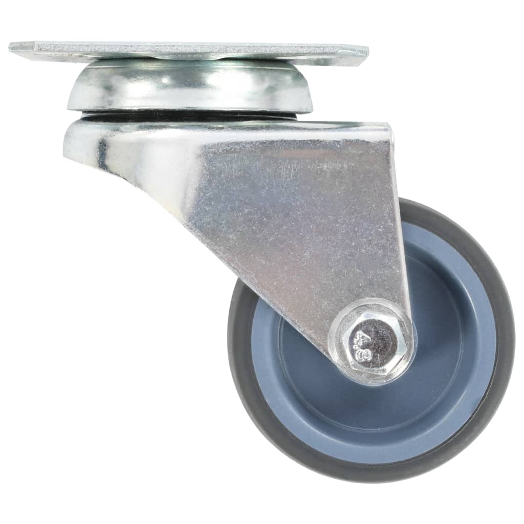 Twin-Wheel Swivel Casters 4 Pcs 50 Mm