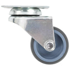 Twin-Wheel Swivel Casters 4 Pcs 50 Mm