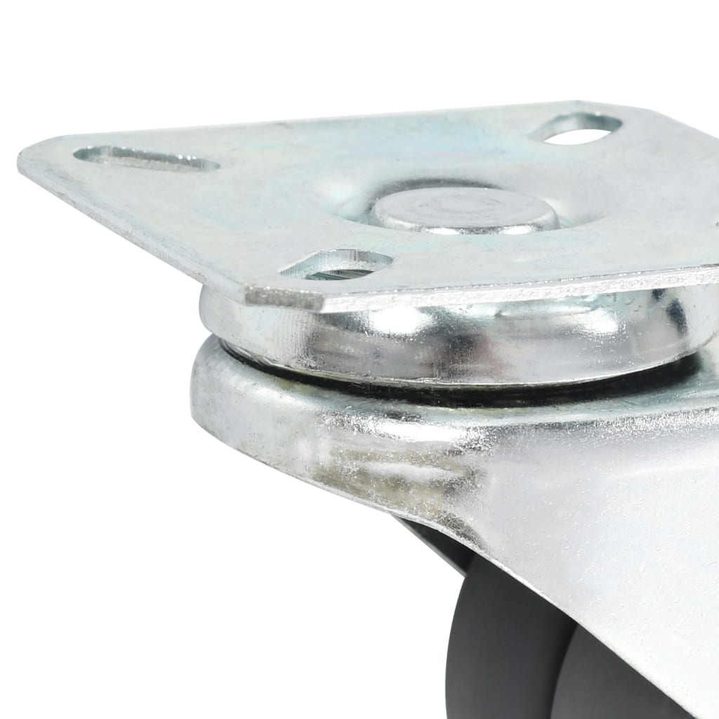 Twin-Wheel Swivel Casters 4 Pcs 50 Mm