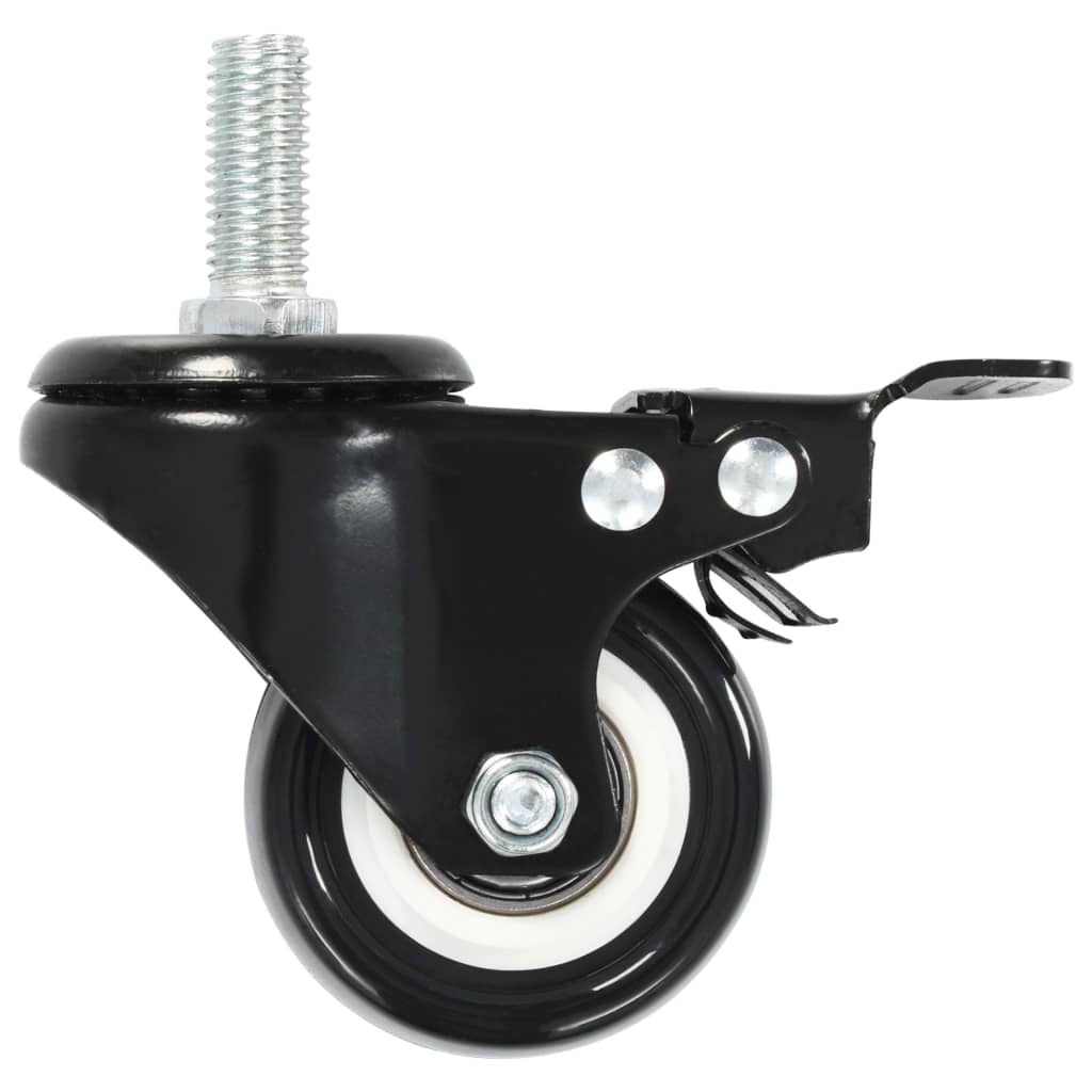 Swivel Casters With Brakes 4 Pcs 50 Mm