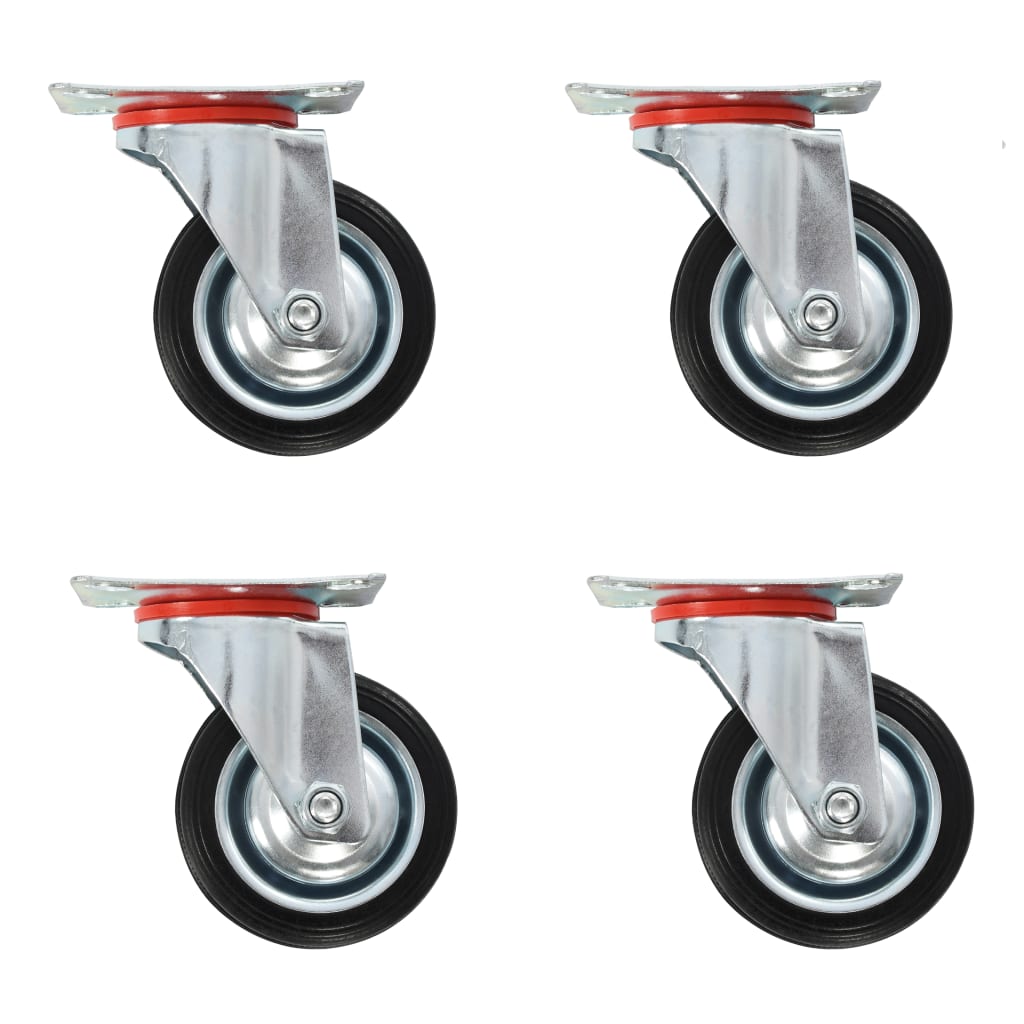 Swivel Casters 4 Pcs 75 Mm