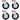 24 Pcs Swivel Casters 160 Mm