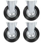 Fixed Casters 4 Pcs 200 Mm