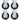 Fixed Casters 4 Pcs 200 Mm