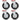 12 Pcs Swivel Casters 200 Mm