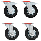 8 Pcs Swivel Casters 125 Mm