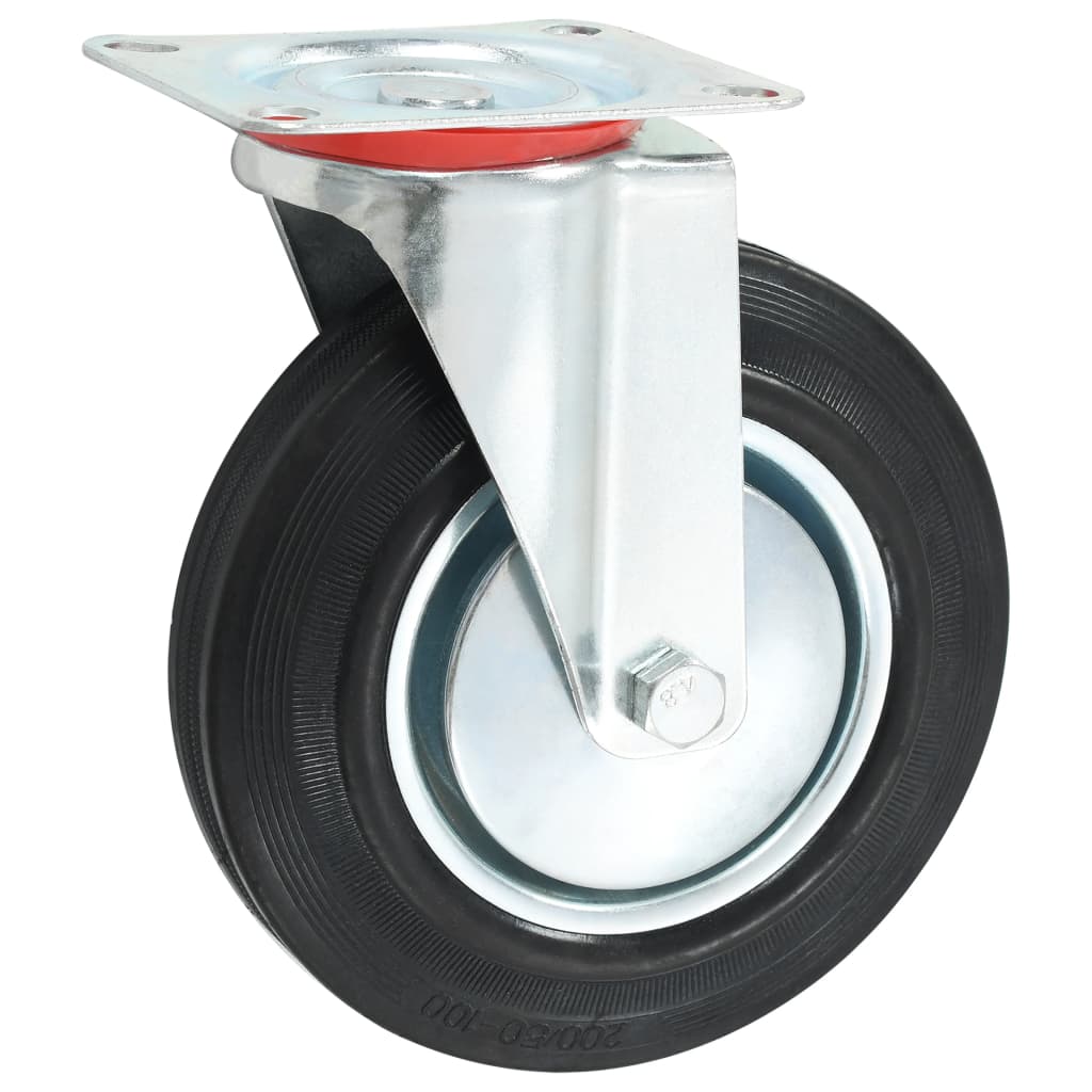Swivel Casters 4 Pcs 200 Mm