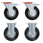 Casters 4 Pcs 125 Mm
