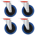 Swivel Casters 4 Pcs 100 Mm