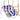 Baby Swing With Safety Belt Cotton Wood Blue