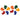 Climbing Stones 10 pcs Multicolour PE