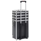 Make-up Trolley Aluminium Black