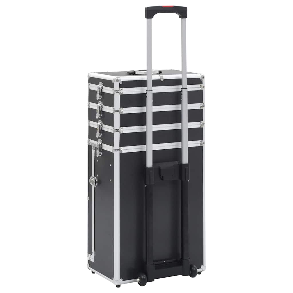 Make-up Trolley Aluminium Black
