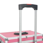 Make-up Trolley Aluminium Pink