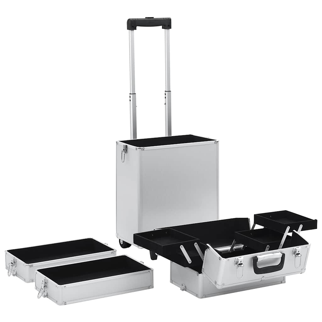 Make-up Trolley Aluminium Silver