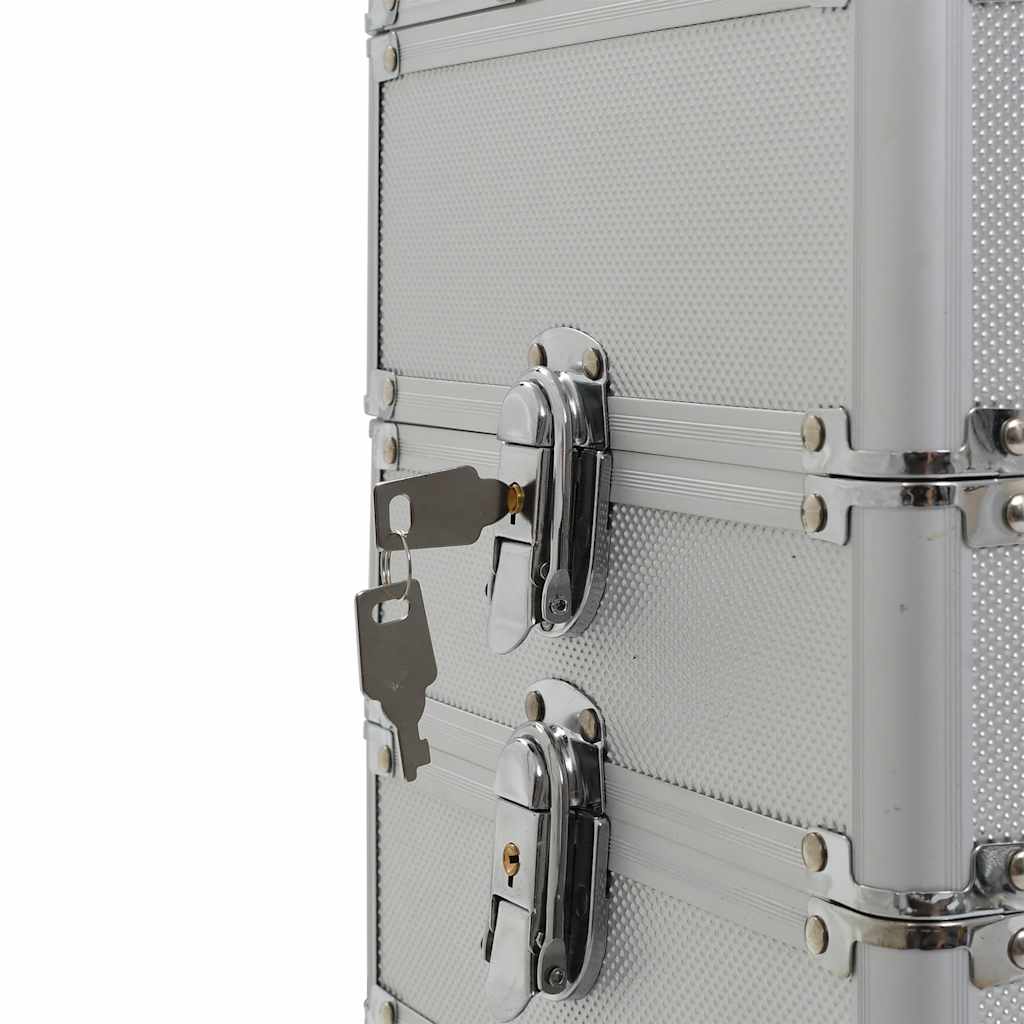 Make-up Trolley Aluminium Silver