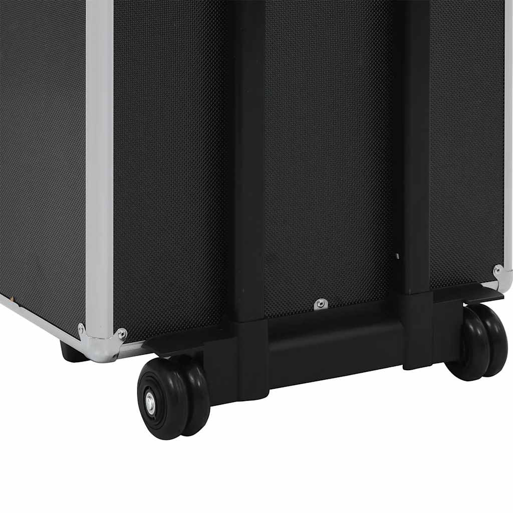 Make-up Trolley Aluminium Black