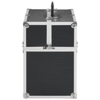 Make-up Case 38x23x34 cm Black Aluminium