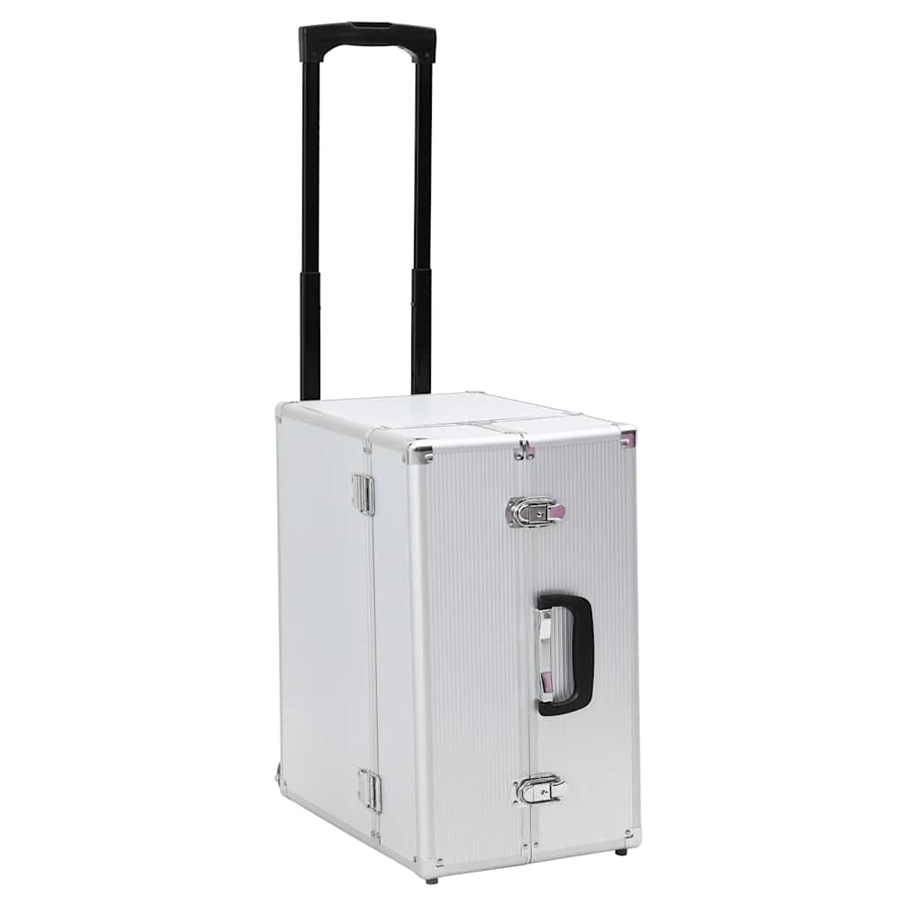 Pilot Trolley 47x39x27 cm Silver Aluminium