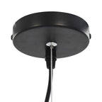 Ceiling Lamps 2 pcs Black and Gold Semi-spherical 50 cm E27