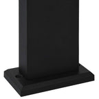 Outdoor LED Lamp 9 W Black Oval